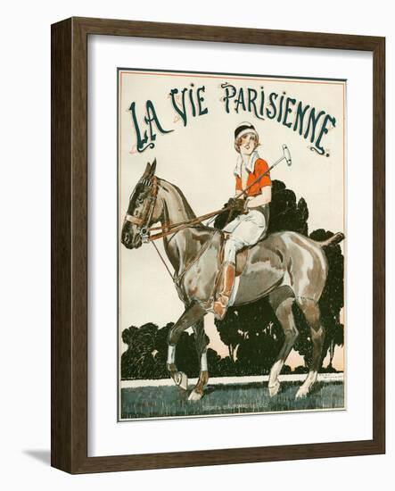 La Vie Parisienne, Rene Vincent, 1919, France-null-Framed Giclee Print