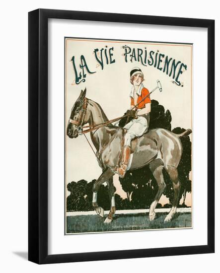 La Vie Parisienne, Rene Vincent, 1919, France-null-Framed Giclee Print