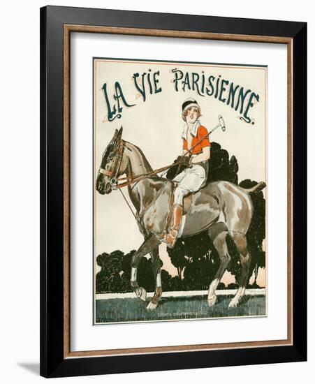 La Vie Parisienne, Rene Vincent, 1919, France-null-Framed Giclee Print