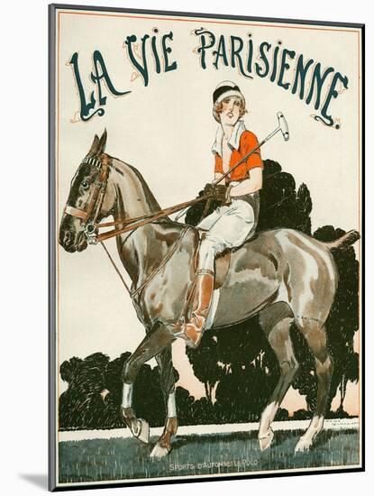 La Vie Parisienne, Rene Vincent, 1919, France-null-Mounted Giclee Print