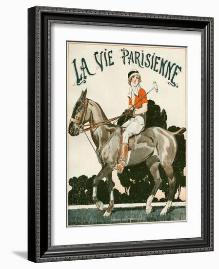 La Vie Parisienne, Rene Vincent, 1919, France-null-Framed Giclee Print