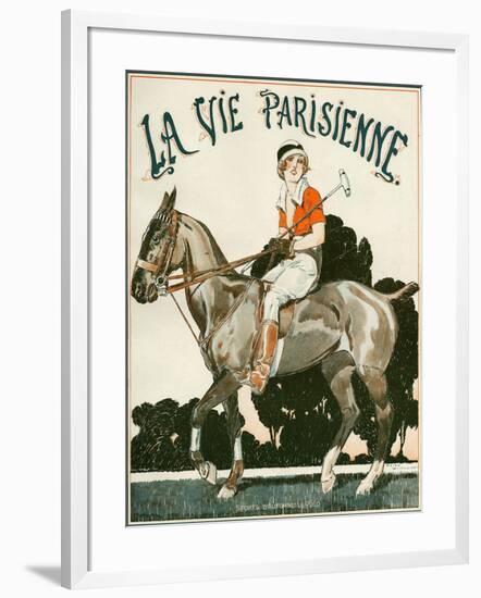 La Vie Parisienne, Rene Vincent, 1919, France-null-Framed Giclee Print