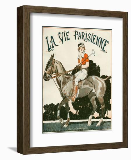 La Vie Parisienne, Rene Vincent, 1919, France-null-Framed Giclee Print