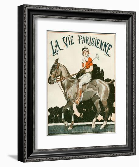 La Vie Parisienne, Rene Vincent, 1919, France-null-Framed Giclee Print