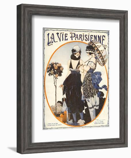 La Vie Parisienne, Rene Vincent, 1919, France-null-Framed Giclee Print