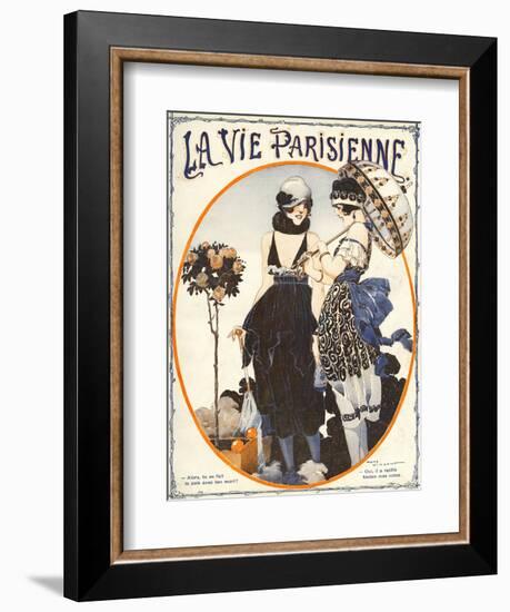 La Vie Parisienne, Rene Vincent, 1919, France-null-Framed Giclee Print