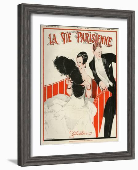 La Vie Parisienne, Rene Vincent, 1922, France-null-Framed Giclee Print