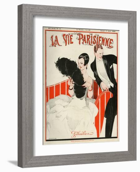 La Vie Parisienne, Rene Vincent, 1922, France-null-Framed Giclee Print