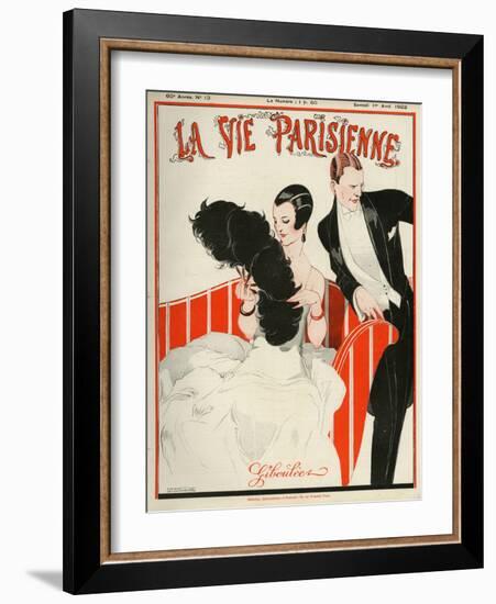 La Vie Parisienne, Rene Vincent, 1922, France-null-Framed Giclee Print