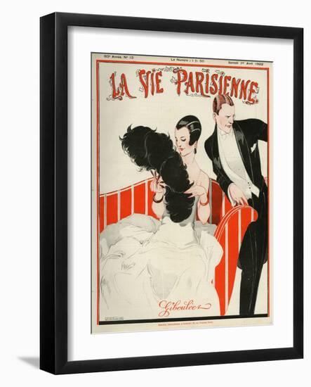 La Vie Parisienne, Rene Vincent, 1922, France-null-Framed Giclee Print