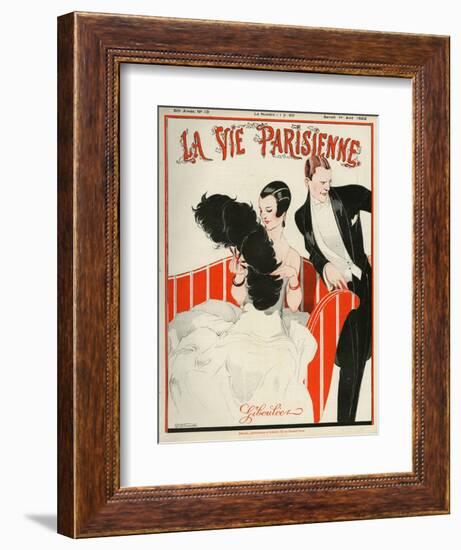 La Vie Parisienne, Rene Vincent, 1922, France-null-Framed Giclee Print