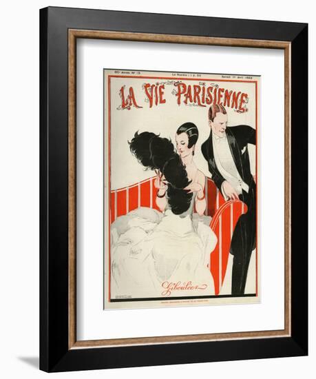 La Vie Parisienne, Rene Vincent, 1922, France-null-Framed Giclee Print