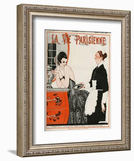 La Vie Parisienne, Rene Vincent, 1922, France-null-Framed Giclee Print