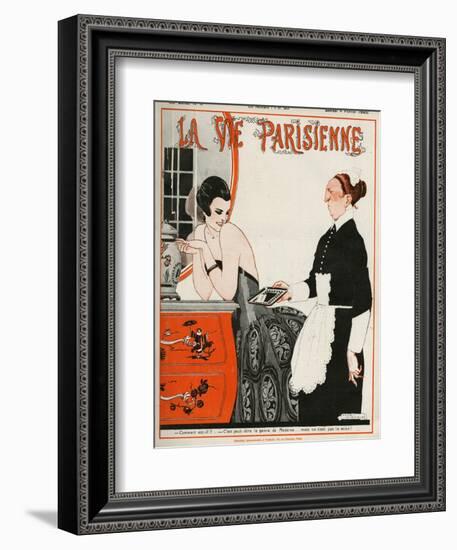 La Vie Parisienne, Rene Vincent, 1922, France-null-Framed Giclee Print