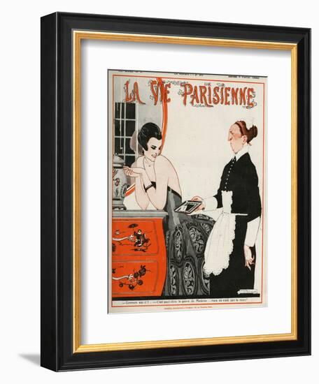 La Vie Parisienne, Rene Vincent, 1922, France-null-Framed Giclee Print