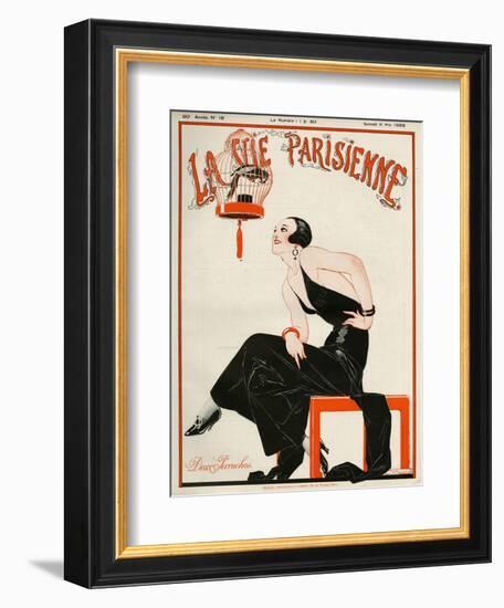 La Vie Parisienne, Rene Vincent, 1922, France-null-Framed Giclee Print