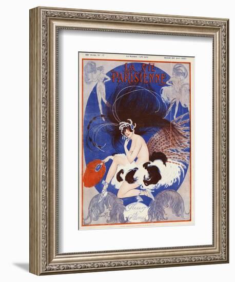 La vie Parisienne, Vald'es, 1920, France-null-Framed Giclee Print