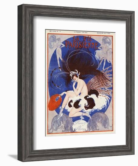 La vie Parisienne, Vald'es, 1920, France-null-Framed Giclee Print