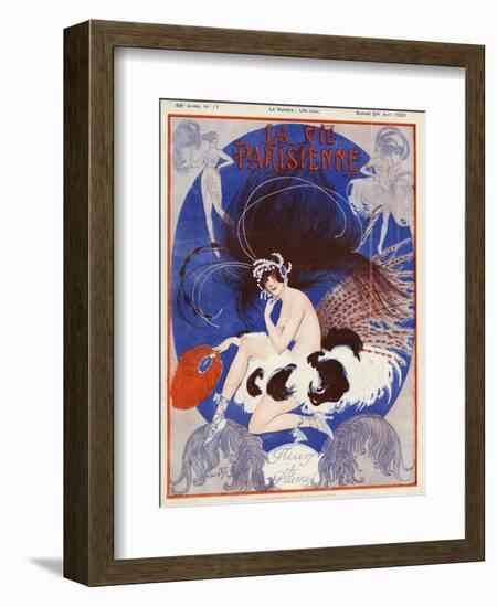 La vie Parisienne, Vald'es, 1920, France-null-Framed Giclee Print