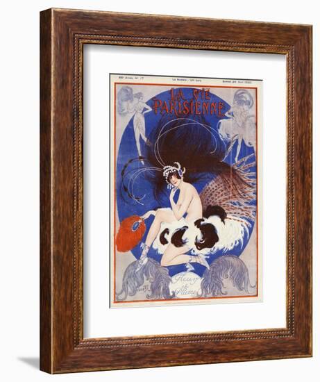 La vie Parisienne, Vald'es, 1920, France-null-Framed Giclee Print