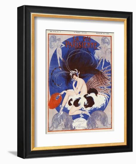 La vie Parisienne, Vald'es, 1920, France-null-Framed Giclee Print