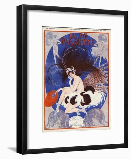 La vie Parisienne, Vald'es, 1920, France-null-Framed Giclee Print