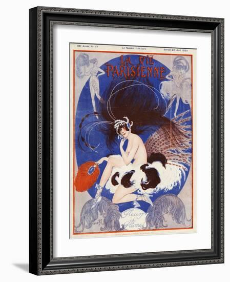 La vie Parisienne, Vald'es, 1920, France-null-Framed Giclee Print