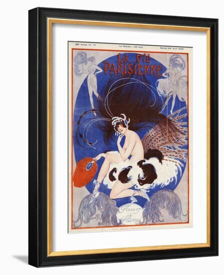 La vie Parisienne, Vald'es, 1920, France-null-Framed Giclee Print