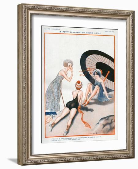 La Vie Parisienne, Vald'es, 1923, France-null-Framed Giclee Print