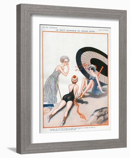 La Vie Parisienne, Vald'es, 1923, France-null-Framed Giclee Print