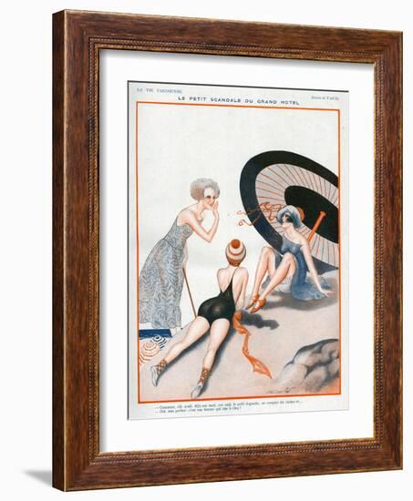 La Vie Parisienne, Vald'es, 1923, France-null-Framed Giclee Print