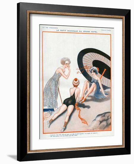 La Vie Parisienne, Vald'es, 1923, France-null-Framed Giclee Print