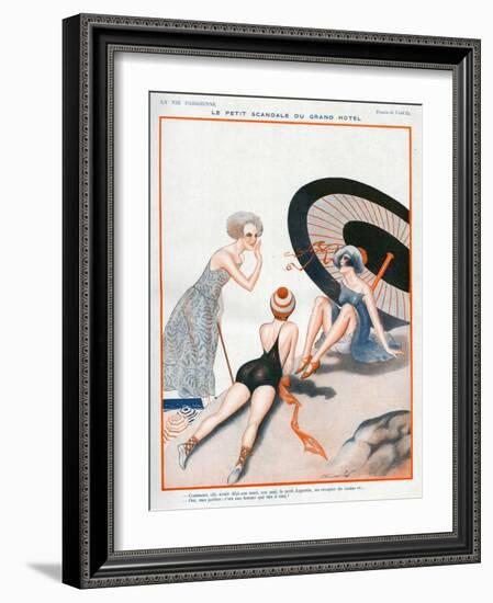 La Vie Parisienne, Vald'es, 1923, France-null-Framed Giclee Print