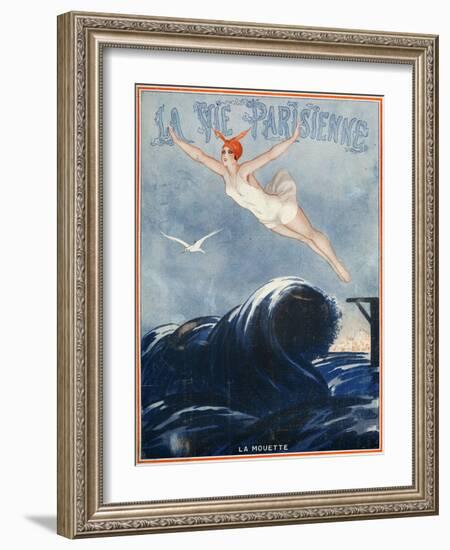 La vie Parisienne, Vald'es, 1923, France-null-Framed Premium Giclee Print