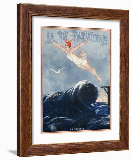 La vie Parisienne, Vald'es, 1923, France-null-Framed Premium Giclee Print