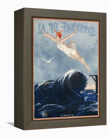 La vie Parisienne, Vald'es, 1923, France-null-Framed Premier Image Canvas