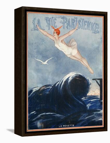 La vie Parisienne, Vald'es, 1923, France-null-Framed Premier Image Canvas
