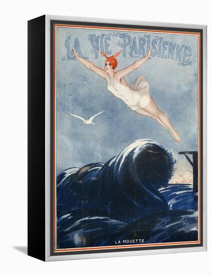 La vie Parisienne, Vald'es, 1923, France-null-Framed Premier Image Canvas