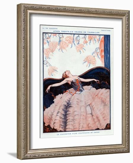 La Vie Parisienne, Vald'es, 1923, France-null-Framed Giclee Print