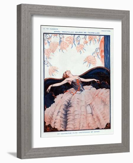 La Vie Parisienne, Vald'es, 1923, France-null-Framed Giclee Print