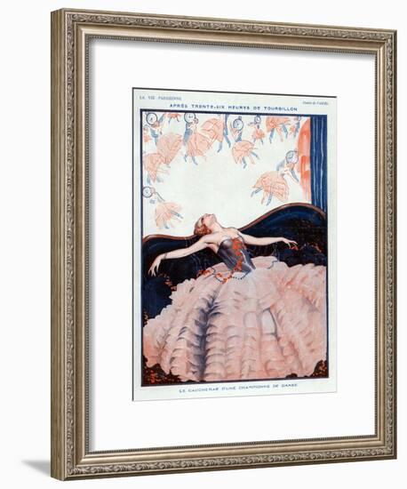 La Vie Parisienne, Vald'es, 1923, France-null-Framed Giclee Print