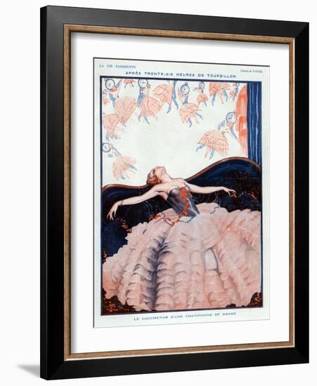 La Vie Parisienne, Vald'es, 1923, France-null-Framed Giclee Print