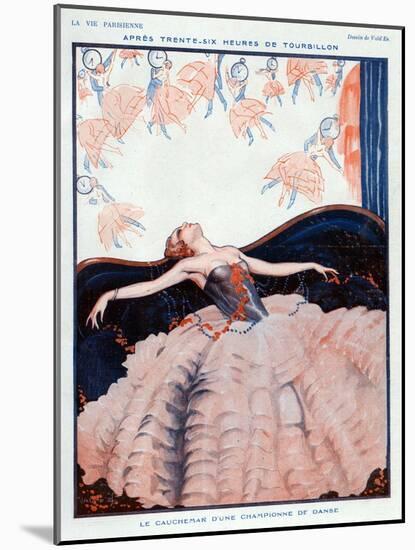 La Vie Parisienne, Vald'es, 1923, France-null-Mounted Giclee Print
