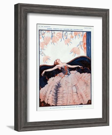 La Vie Parisienne, Vald'es, 1923, France-null-Framed Giclee Print