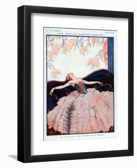 La Vie Parisienne, Vald'es, 1923, France-null-Framed Giclee Print