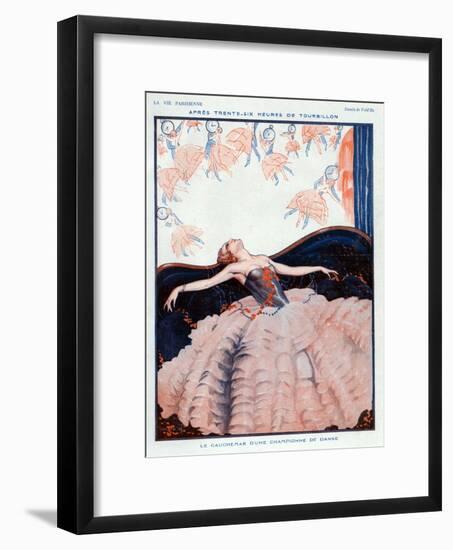 La Vie Parisienne, Vald'es, 1923, France-null-Framed Premium Giclee Print