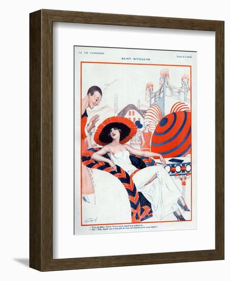 La Vie Parisienne, Vald'es, 1923, France-null-Framed Giclee Print