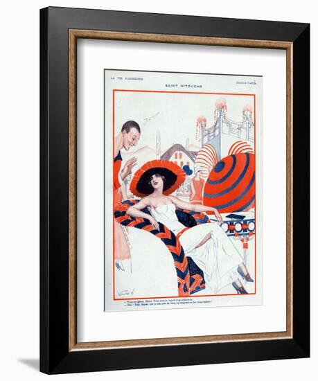 La Vie Parisienne, Vald'es, 1923, France-null-Framed Giclee Print