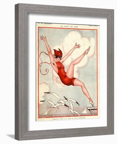 La Vie Parisienne, Vald'es, 1924, France-null-Framed Giclee Print