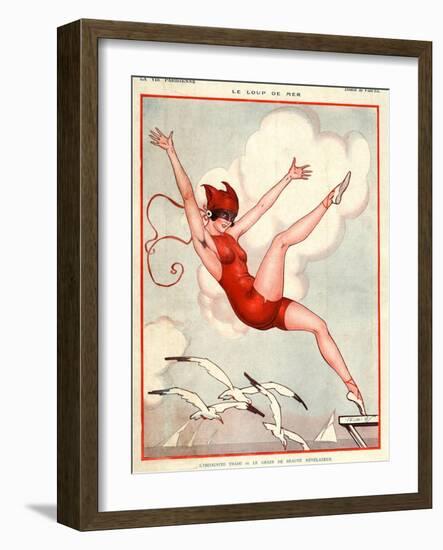 La Vie Parisienne, Vald'es, 1924, France-null-Framed Giclee Print